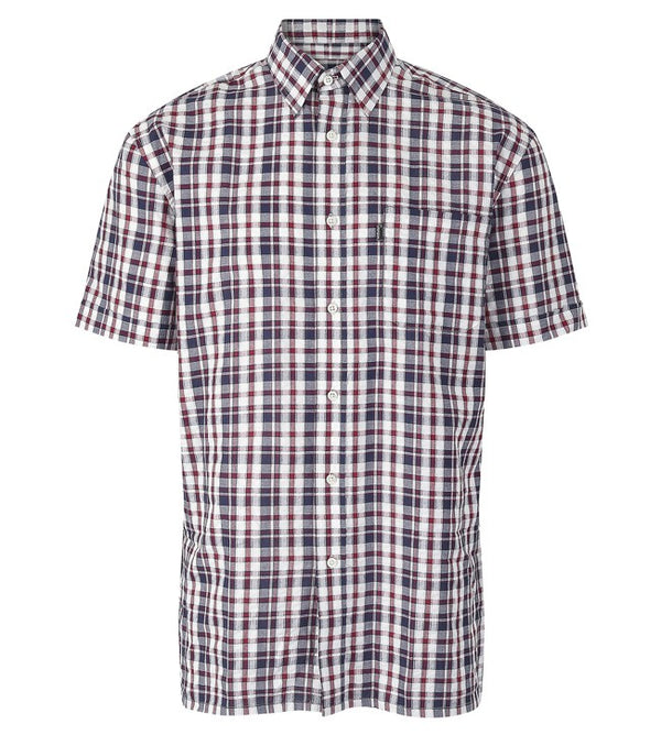 Champion Croyde Short Sleeve Shirt -WINE