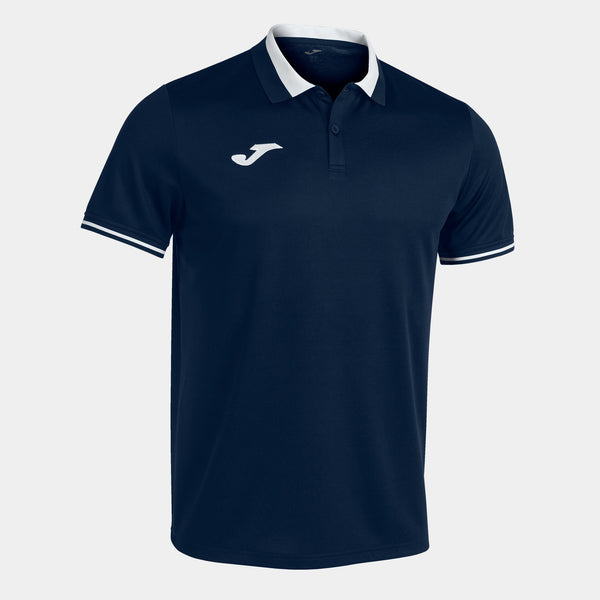 JOMA Mens Championship VI Polo Shirt -NAVY/WHITE