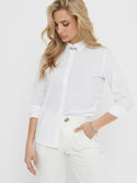 Jacqueline De Yong MIO Shirt -WHITE
