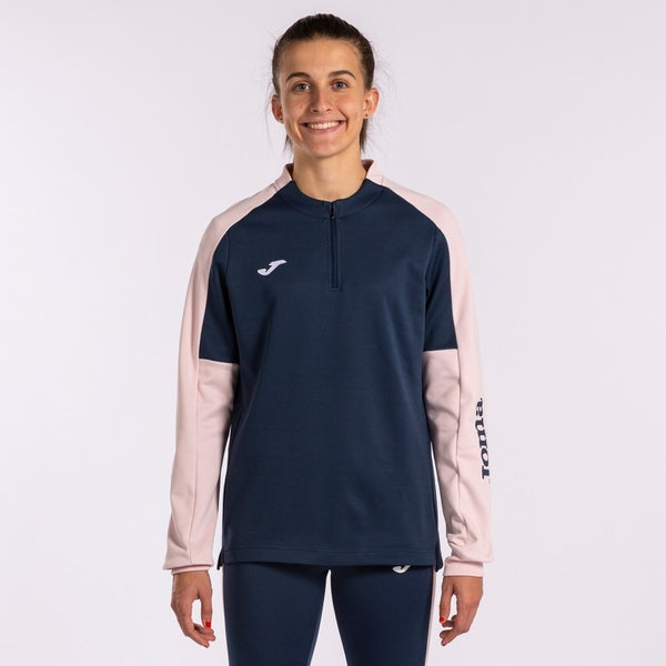 JOMA Ladies ECO Championship Sweatshirt -NAVY/PINK