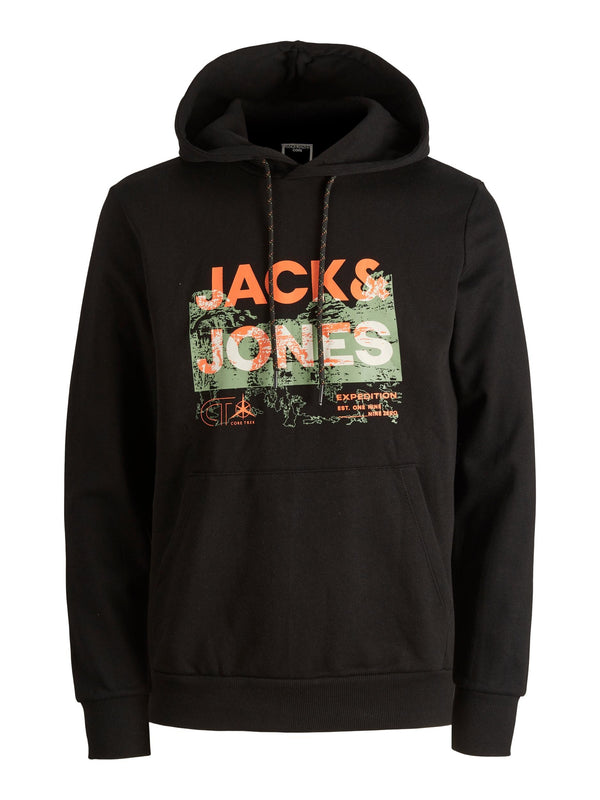 Jack & Jones JCOTREK Hoody -BLACK