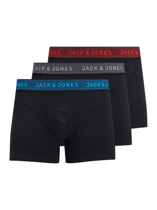 Jack & Jones JACWAISTBAND 3-Pack Trunks