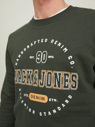 Jack & Jones JJSTAMP Sweatshirt -ROSIN