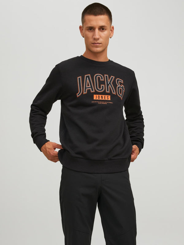 Jack & Jones JCOTHOMAS Sweatshirt -BLACK