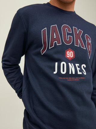 Jack & Jones JCOTHOMAS Sweatshirt -NAVY BLAZER