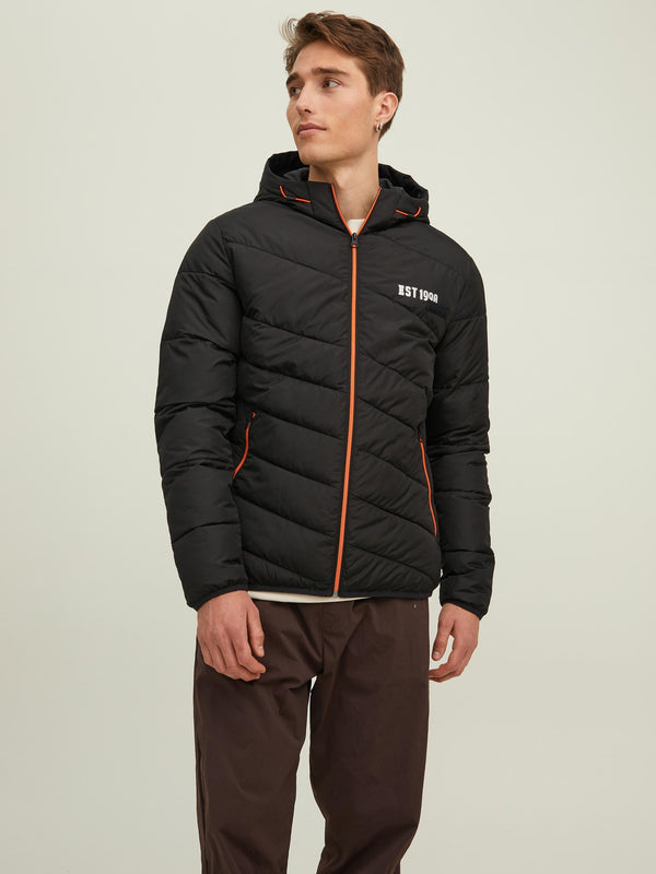 Jack & Jones JJBOBBY Puffer Jacket -BLACK