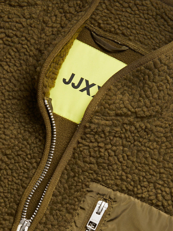 JJXX JULIE Fleece Bodywarmer -OLIVE