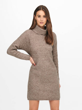 Jacqueline De Yong INGEBORG Knit Dress -FALCON