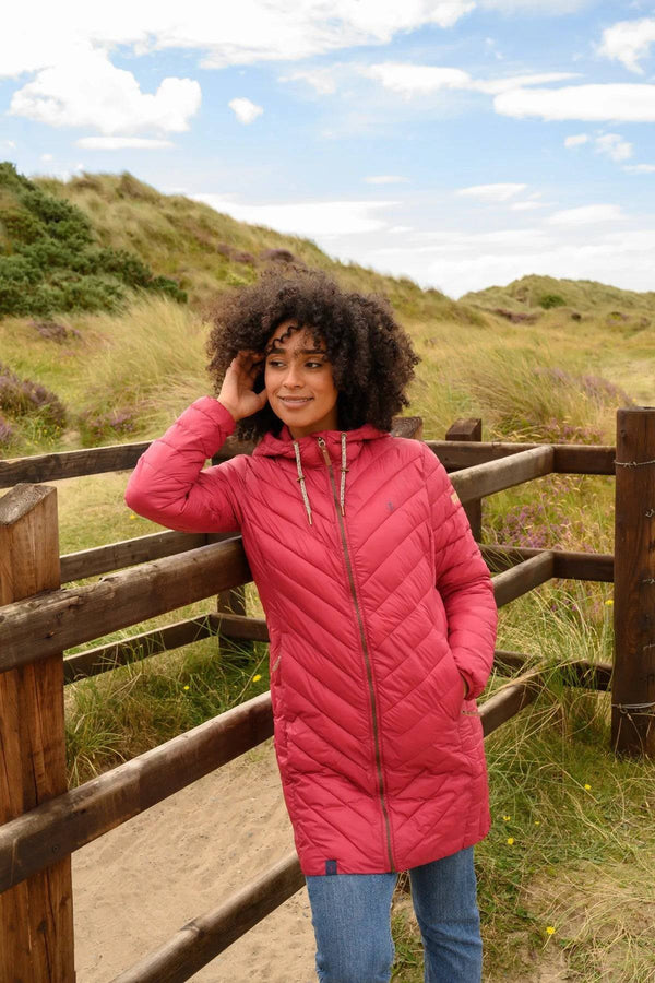 Lighthouse Laurel Jacket -REDCURRANT