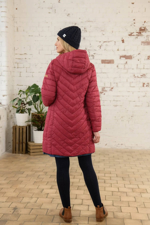 Lighthouse Laurel Jacket -REDCURRANT