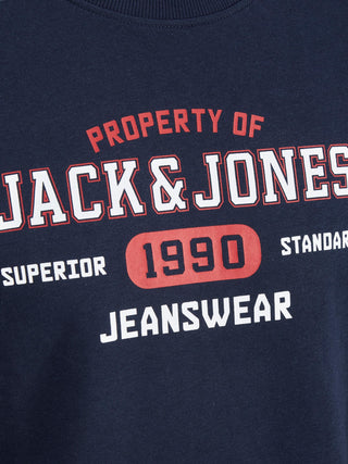 Jack & Jones JJSTAMP Kids Sweatshirt -NAVY BLAZER
