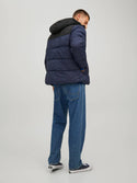 Jack & Jones JJCHILI Hooded Jacket -NAVY BLAZER