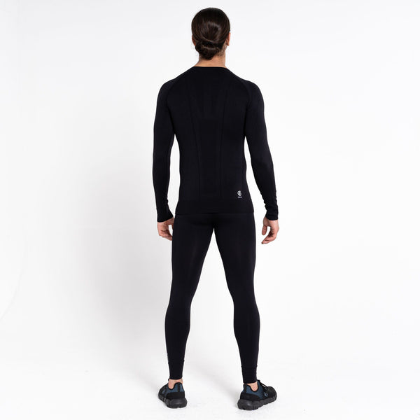 Dare2b Mens In The Zone Baselayer Set -BLACK