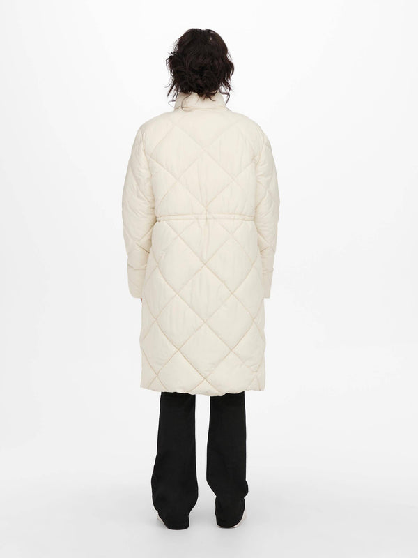Jacqueline De Yong LIVA Long Jacket -WHITECAP