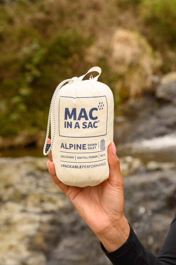 Mac in a Sac Ladies Alpine Gilet -IVORY