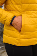 Mac in a Sac Ladies Polar Reversible Jacket -MUSTARD/NAVY