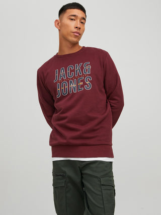 Jack & Jones JJXILO Sweatshirt -PORT