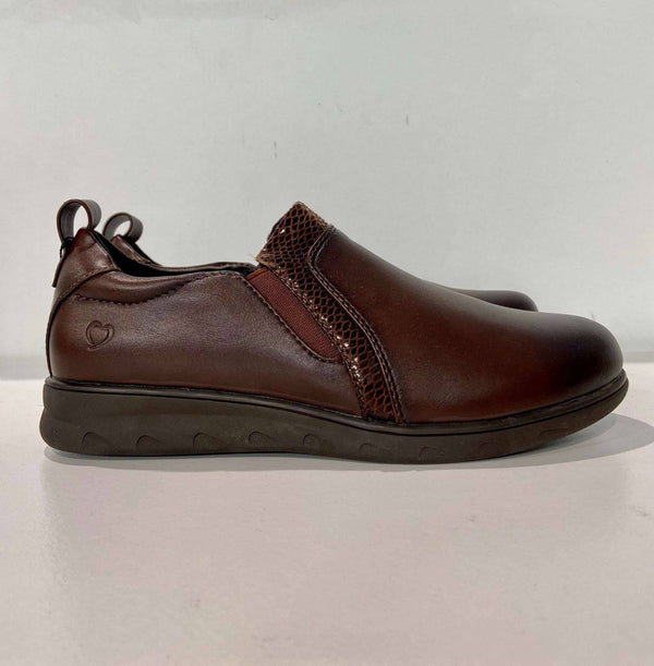 Heavenly Feet Gillian Shoe -CHOCOLATE