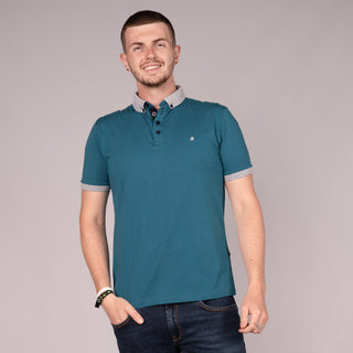 Mineral PRINCES Men's Polo-TEAL