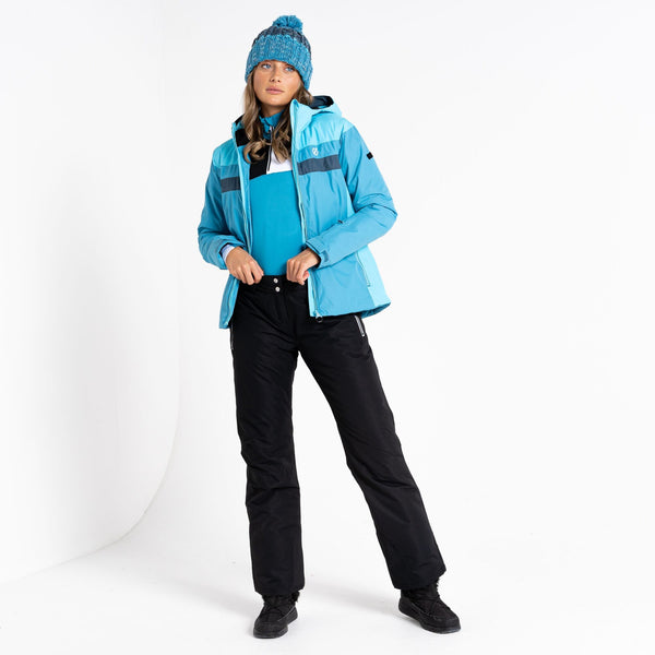 Dare2b Ladies Rapport Ski Jacket-CAPRI BLUE