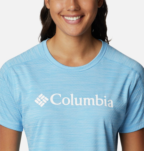Columbia Zero Rules Graphic Tee-BLUE