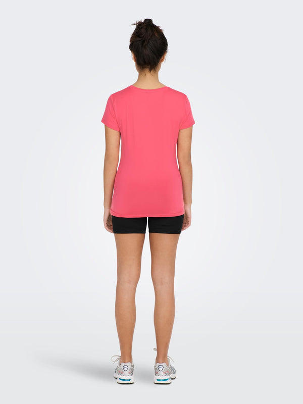 Only Play CARMEN SS Training Tee-CORAL