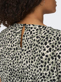 Only Carmakoma Carvica Short Sleeve Top-SEA GRASS