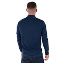 Mineral Dori Long Sleeve Grandad Tee-NAVY