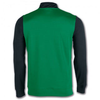 JOMA Mens Winner II 2 Tone Half Zip Sweatshirt-GREEN