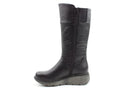 Heavenly Feet Ladies Water resistant style Lombardy-BLACK