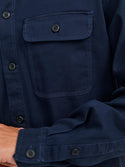 Jack & Jones Ben Classic Long Sleede Overshirt -NAVY BLAZER