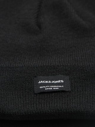 Jack & Jones DNA Beanie Hat-BLACK