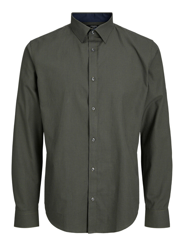 Jack & Jones JPRBELFAST Long Sleeve Shirt-OLIVE