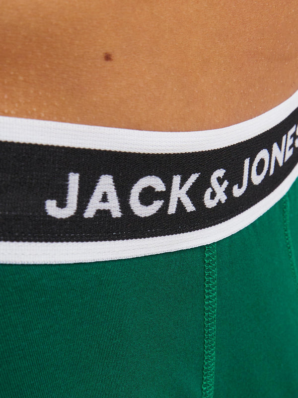 Jack & Jones JACECHO Boxer Briefs 3 Pack-FOREST GREEN