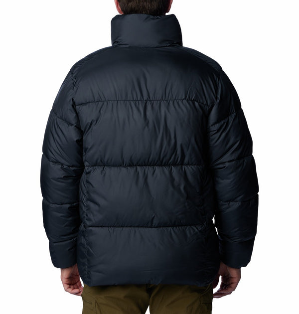 Columbia Mens Puffect Insulated Jacket-BLACK