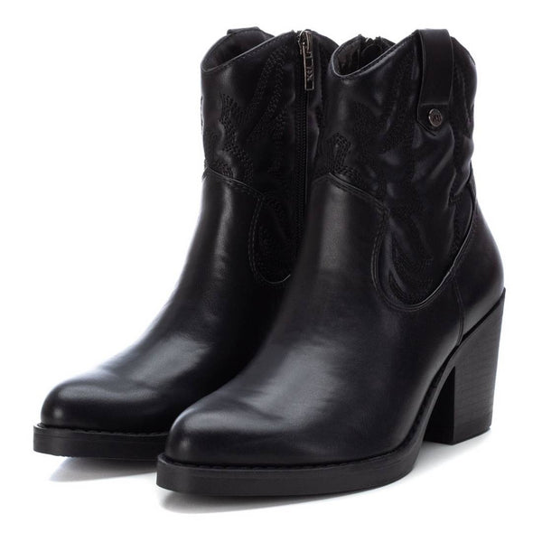 XTI 14199401 Ladies Ankle Boot-BLACK