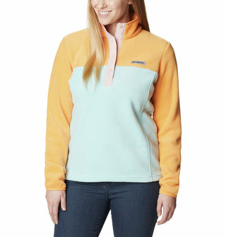 Columbia Benton Springs 1/2 Snap Pullover -AQUA