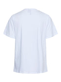 Pieces Ladies LOVE Short Sleeve T-Shirt-BRIGHT WHITE