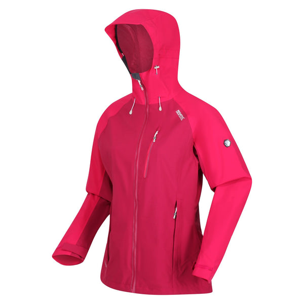 Regatta Ladies Birchdale Waterproof Breathable Jacket RWW300-BERRY