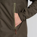 Craghoppers Mens Sebastian Waterproof Breathable Jacket-WOODLAND