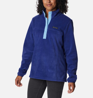 Columbia Benton Springs 1/2 Snap Pullover -SAPPHIRE