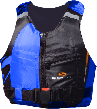 Sola Frenzy Front Zip 50N Buoyancy Aid for kayaking, paddleboarding, sailing and watersports in Ireland.