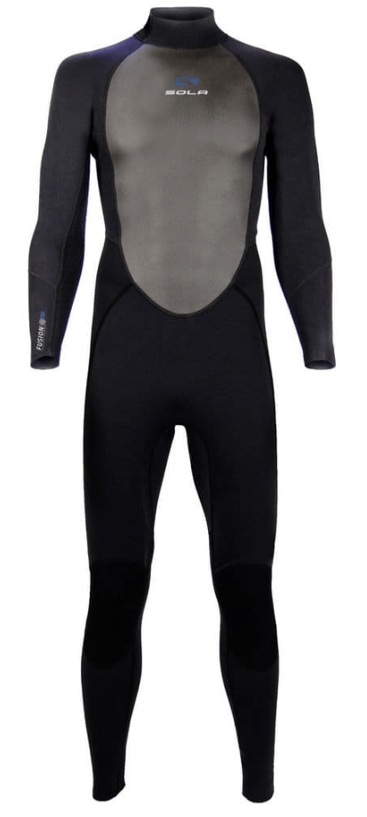 SOLA Mens Fusion 3/2mm Full Wetsuit - Borderland Muff