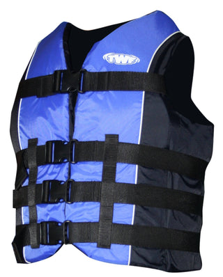 TWF 4 Buckle 50N Buoyancy Aid for kayaking, paddleboarding, jet skiing and watersports in Ireland.